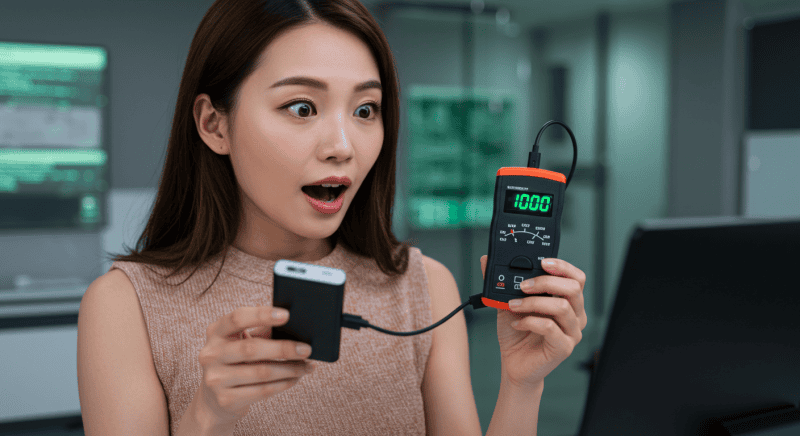 実際にチェッカーで計測してみた結果の暴露