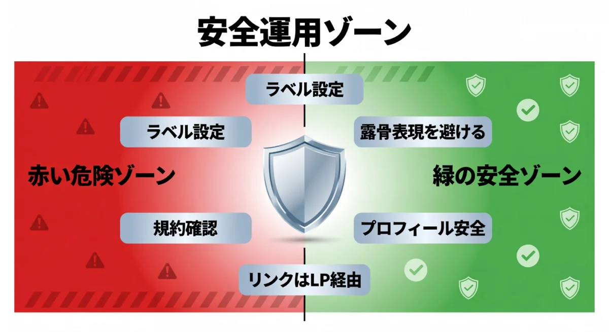 安全運用ゾーン