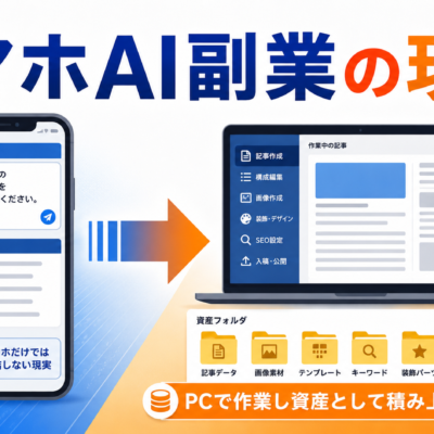 スマホAI副業の現実